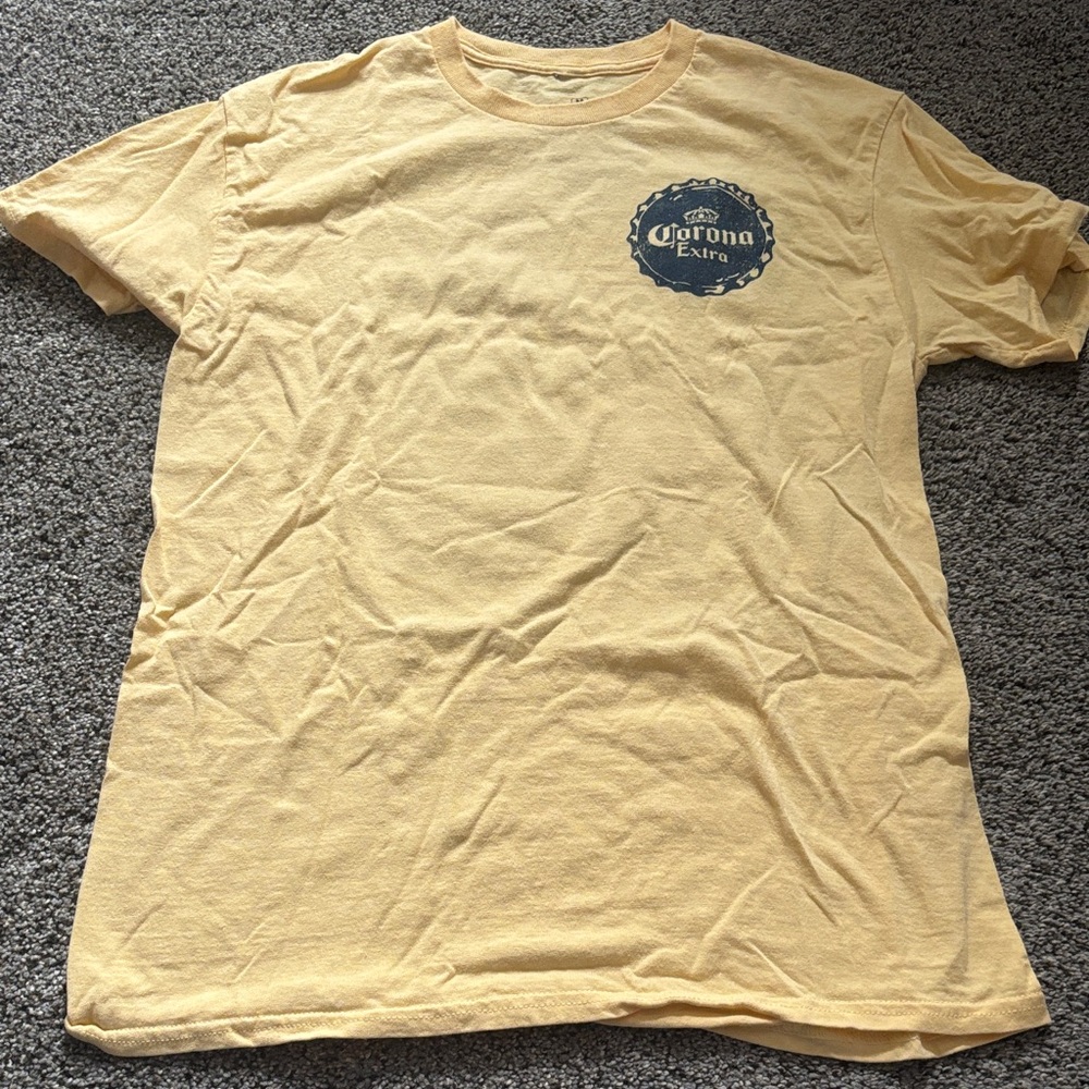 Corona Yellow Short Sleeve Tee